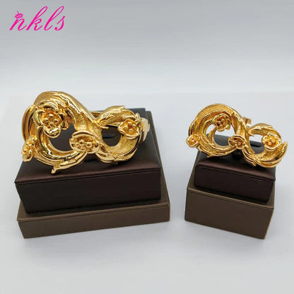 Color Bangles for Women, 15-Style African Fashion Bracelets, Ethiopian Arabic Wedding Charm Hand Luxury Jewelry G