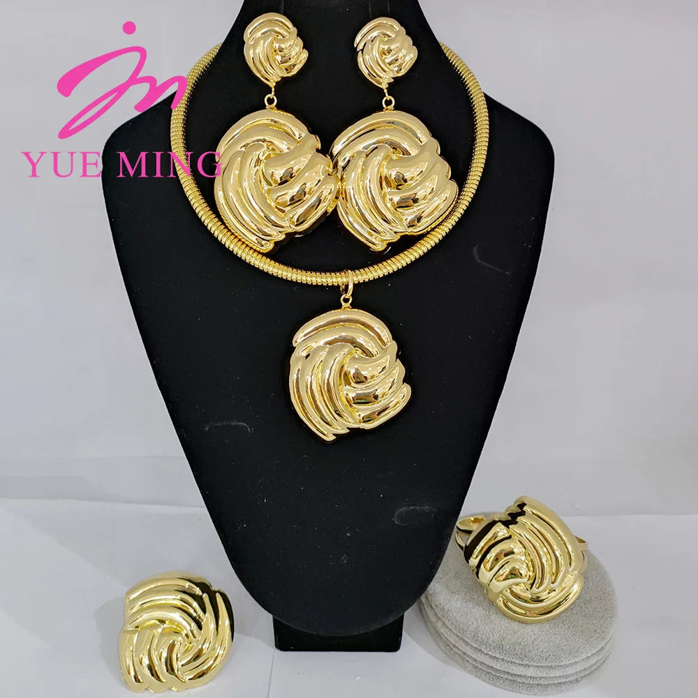 Yueming Classic Wedding Jewelry Set