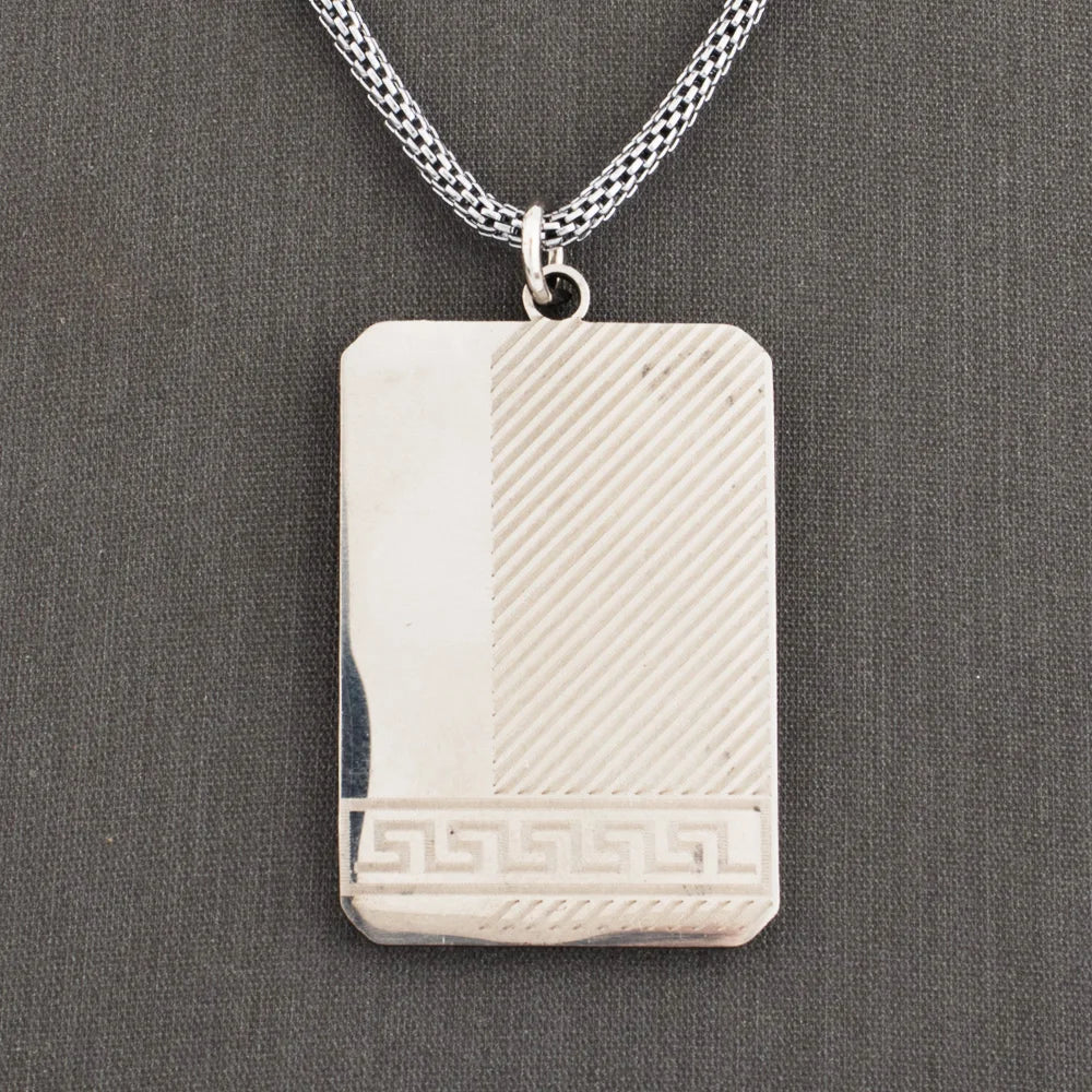 Stainless Steel Pendant Necklace For Women Men America Personalized Nigeria Hip Hop Jewelry Gift For Party Easter Mother's Day