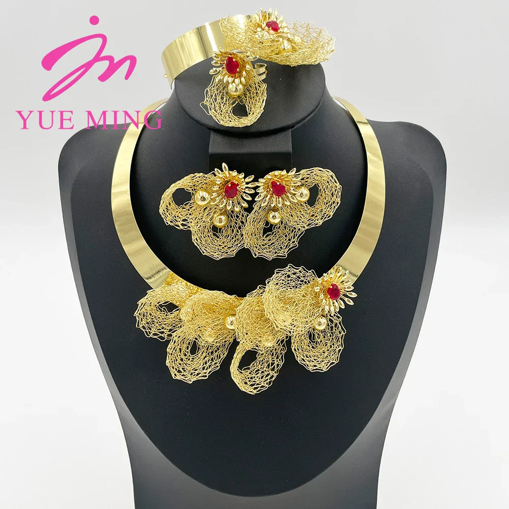 Yueming Bridal Jewelry Unique Set