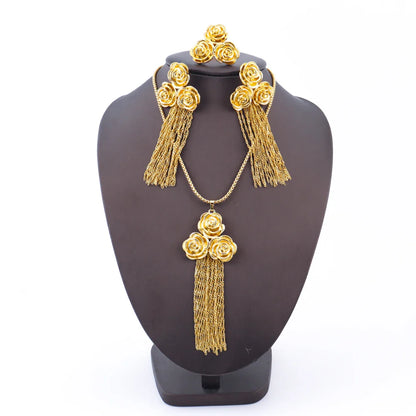 Yueming earrings jewelry accessorie african noble luxury delicate for party