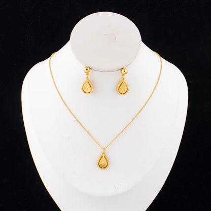 Girls Jewelry Sets Necklace and Earring Sets Cute Teddy Bear Pendants Christmas Gifts for Girls Wholesale