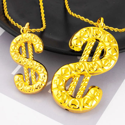 Gold Color Fashion Lion Water droplet Shape Pendant for Necklaces Copper Gold Plated Jewelry Accessories Wholesale