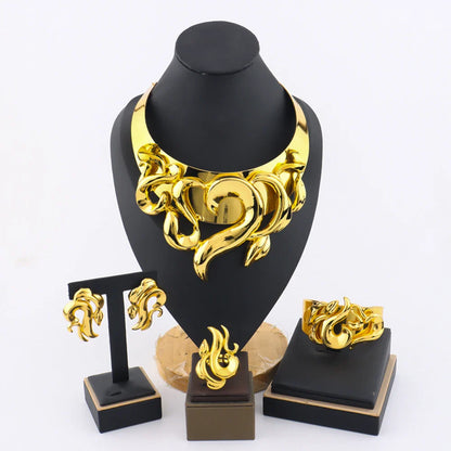 Yueming luxurious earrings bangle african luxury women african unique for accessories party