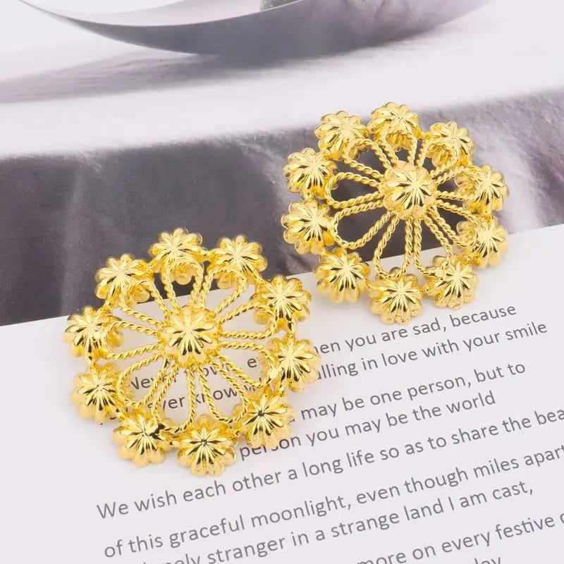 Yueming charming earrings bangle african noble luxury custom for african wedding party