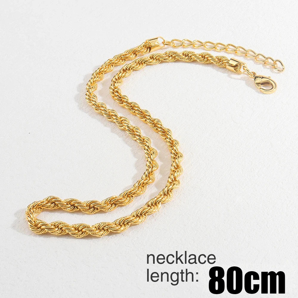 Plated Africa Map Pendant Necklace – Hip Hop Jewelry for Women & Men, Luxury Stainless Steel Copper Chain, jewellery w