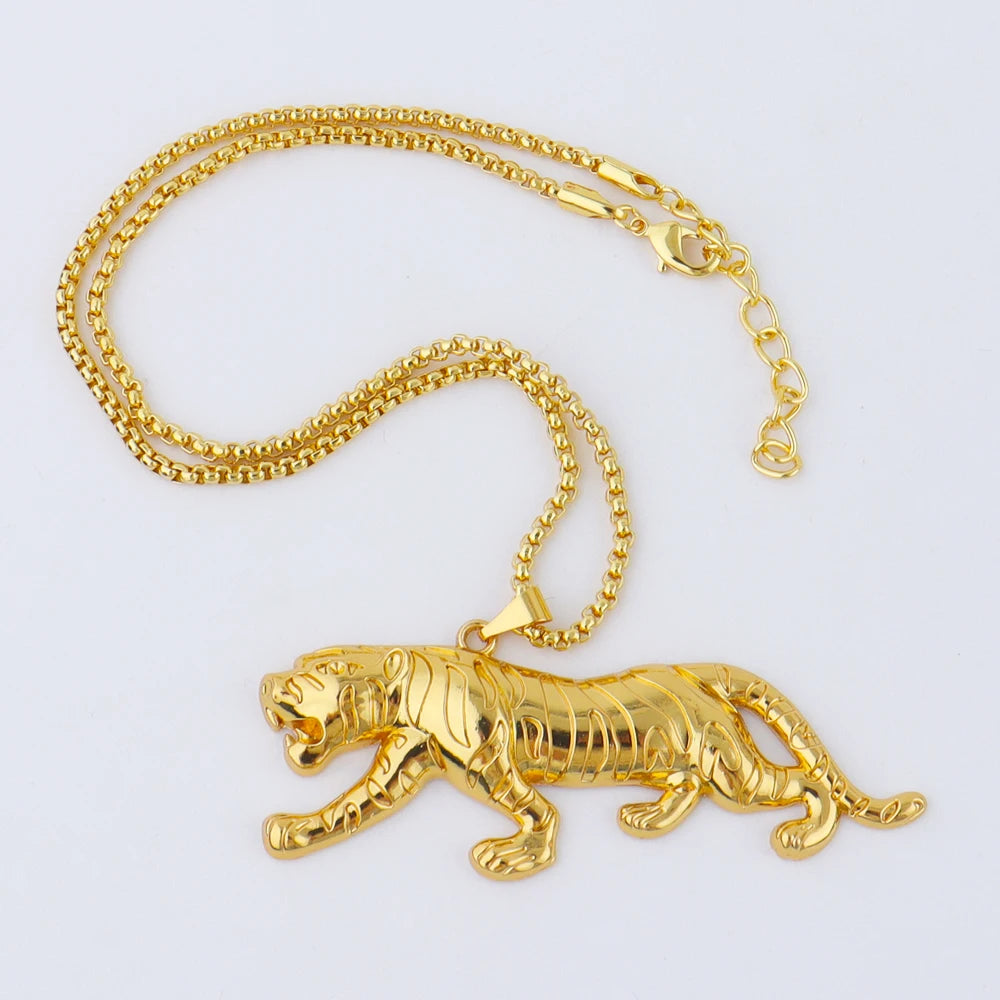 Hip Hop Punk Tone Stainless Steel Pendant Necklace for Men, Exquisite Jewelry Accessories, Classic Gift for Daily Wear