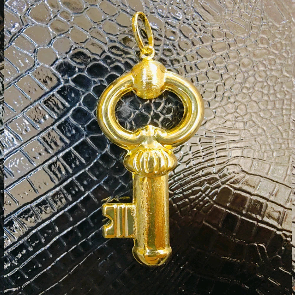 Color Hip Hop Personality Pendant: Crocodile Mermaid Lucky Bag Shape for Women Men, Trend Copper Jewelry Earrings Gift
