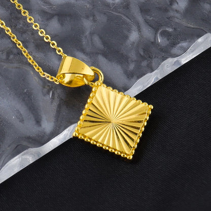 Plated Morocco-America Costume Jewelry Set for Women – Dainty Necklace & Earrings Set for Wedding Party