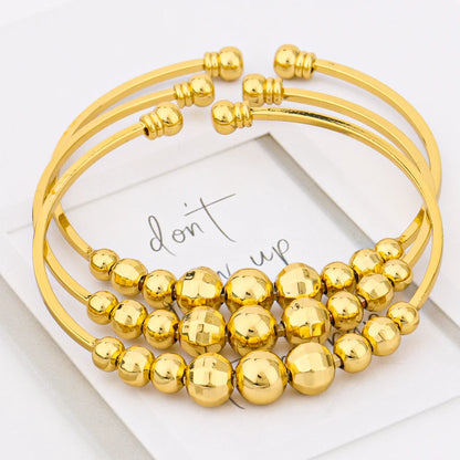 Exquisite Earrings Bracelets Necklace and Ring For Women Distinctive Gold Color Jewellery Set For Party Women's Day Mother's Day