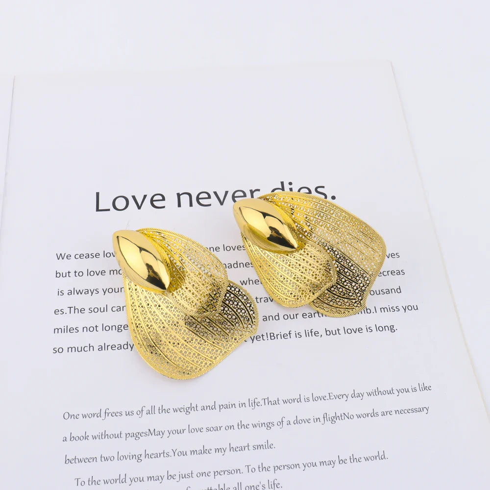 Yueming earrings exclusive design african popular luxury african unique design for wedding