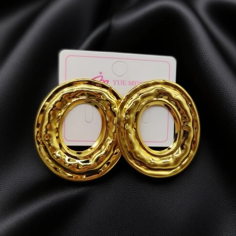 Minimalist Stainless Steel 18K gold plated Earrings Daily Waterproof Jewelry for women Fashion Party Wedding Jewelry Gifts
