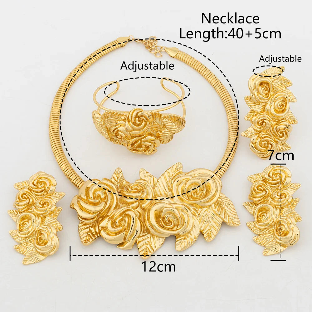 Yueming Luxury Wedding Jewelry Distinctive Set