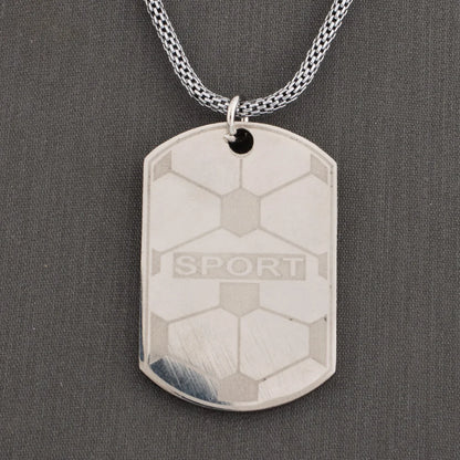 Stainless Steel Pendant Necklace For Women Men America Personalized Nigeria Hip Hop Jewelry Gift For Party Easter Mother's Day
