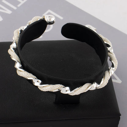 Trendy Coppr Open Bangles Charms Line Bracelet For Europe and America Women Fashion  Adjustment Size Jewelry For Party Wedding