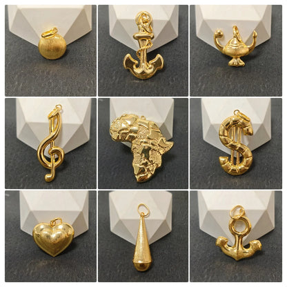 YM Popular Pendant Compilation Wholesale Dubai France Women Men Luxury Pendant DIY Keychain Pendant Jewelry Gift for Mother