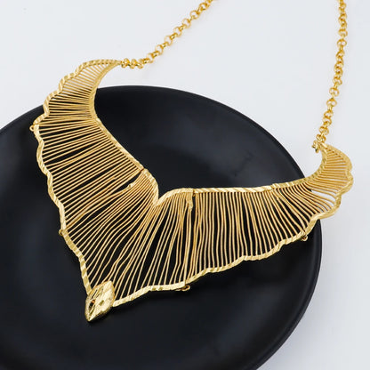 Hot Selling Italian 24k Gold Plated Jewelry Set Women's Wedding Party Banquet Big Pendant Earrings Bracelet Ring Sets Gifts