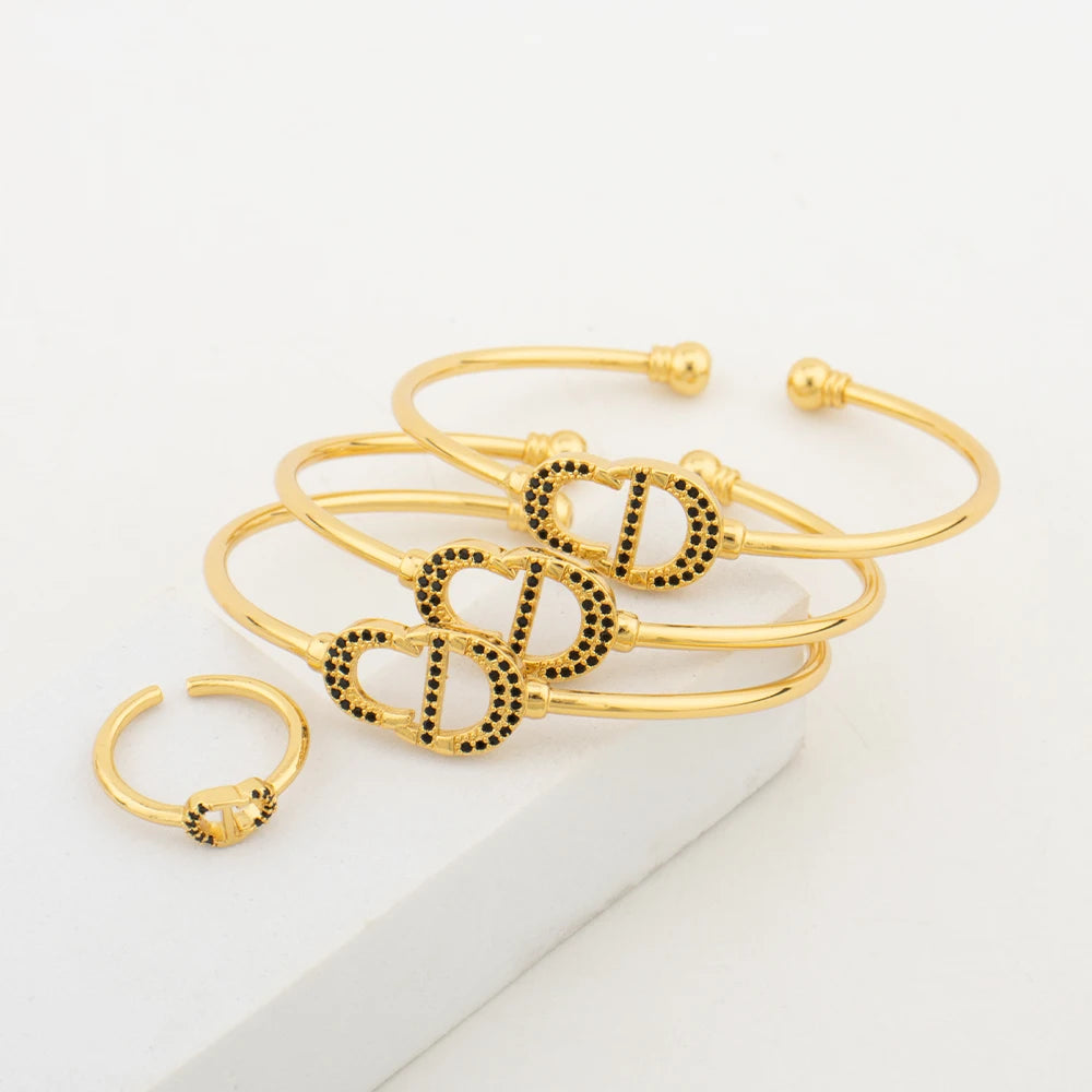 Punk Ring-Bracelet 2-in-1 for Women, New Fashion Trendy Joint Jewelry, Personality Accessories for Jewelry Gift