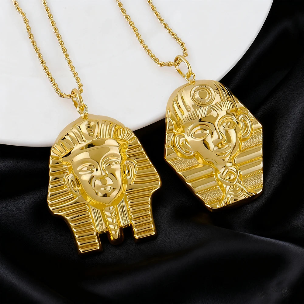 new fashion pendant Hip Hop Punk Style women men pendant 18K Gold Plated Stainless Steel african map fashion style pendant Gift