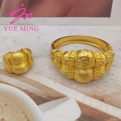 Yueming Copper Luxury Wedding Jewelry Set