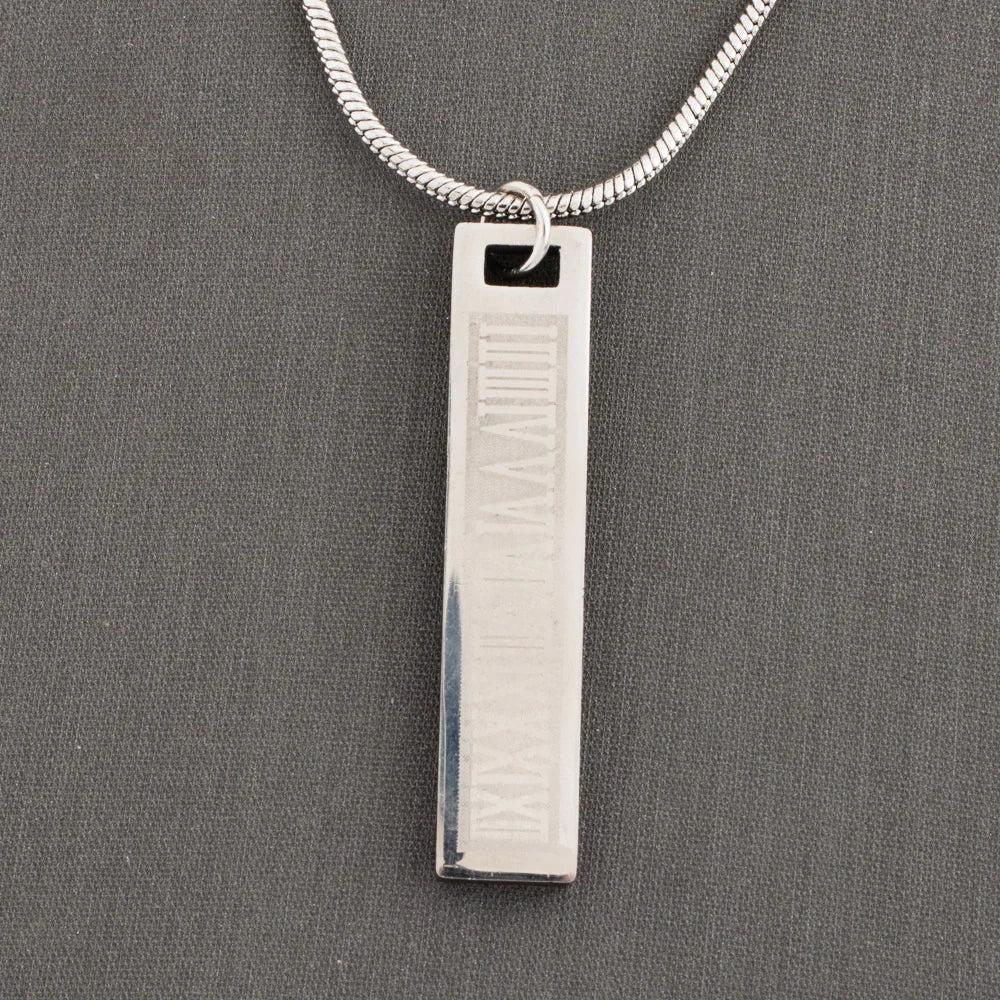 Stainless Steel Pendant Necklace For Women Men America Personalized Nigeria Hip Hop Jewelry Gift For Party Easter Mother's Day