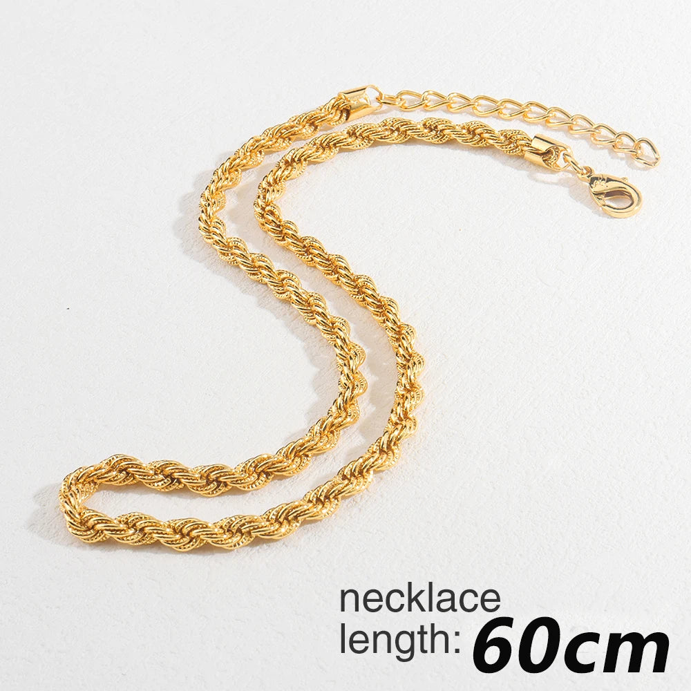 Map of African Pendant Necklace for Men and Women, Gold Color, Hip Hop, Popular Necklace, Luxury Stainless Steel, Copper Chain J