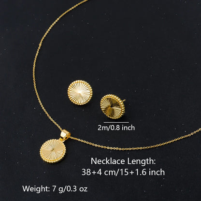 316L Stainless Steel Pendant Necklace18K Gold Plated Fashion Jewelry Individualistic Waterproof Holiday Jewelry Accessories