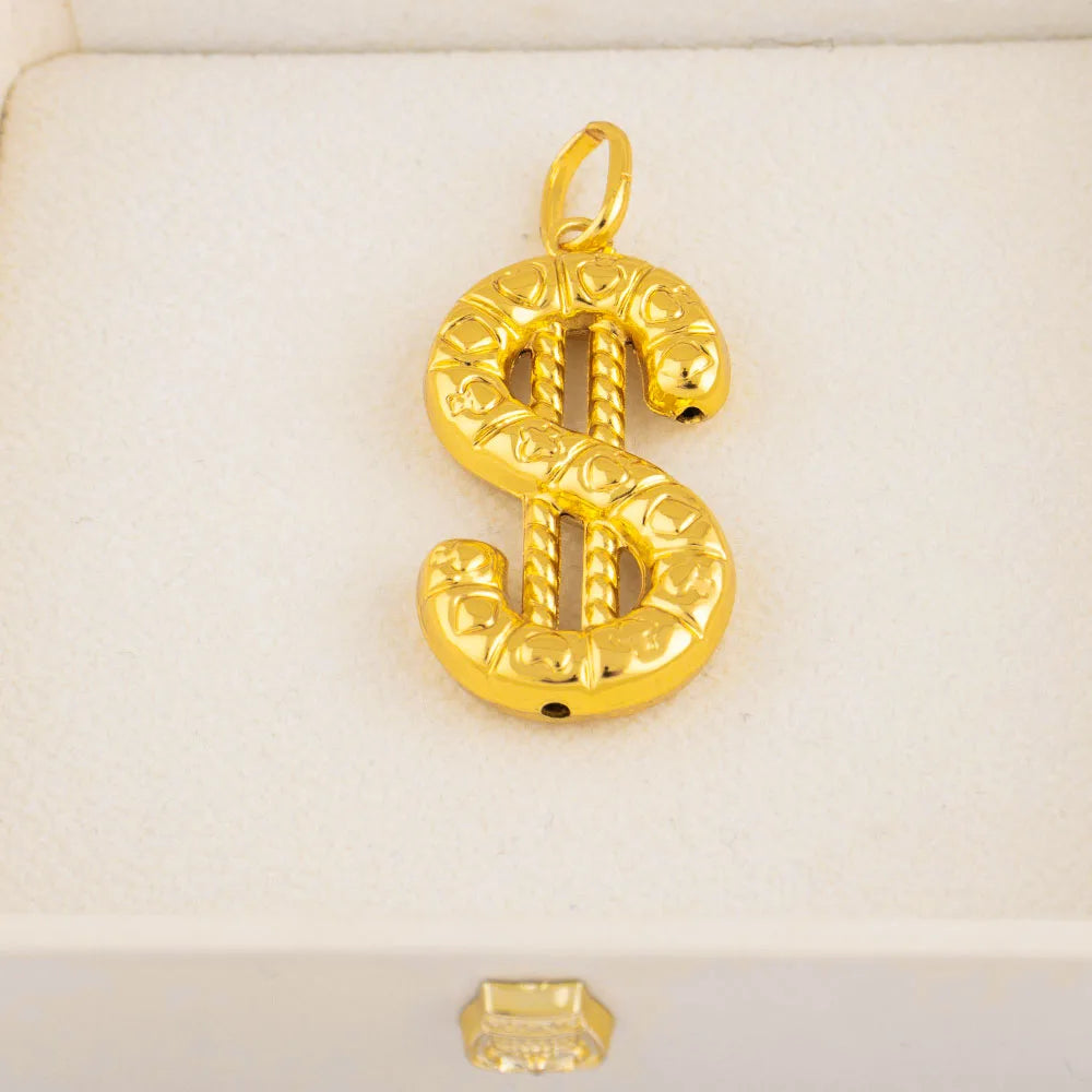 Gold Color Fashion Lion Water droplet Shape Pendant for Necklaces Copper Gold Plated Jewelry Accessories Wholesale