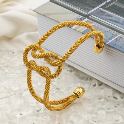 Color Dubai Cuban Bangle for Women, Classic Rust-Proof Large Chain Bracelet, New Design Wrist Jewelry Party Gift, Elega