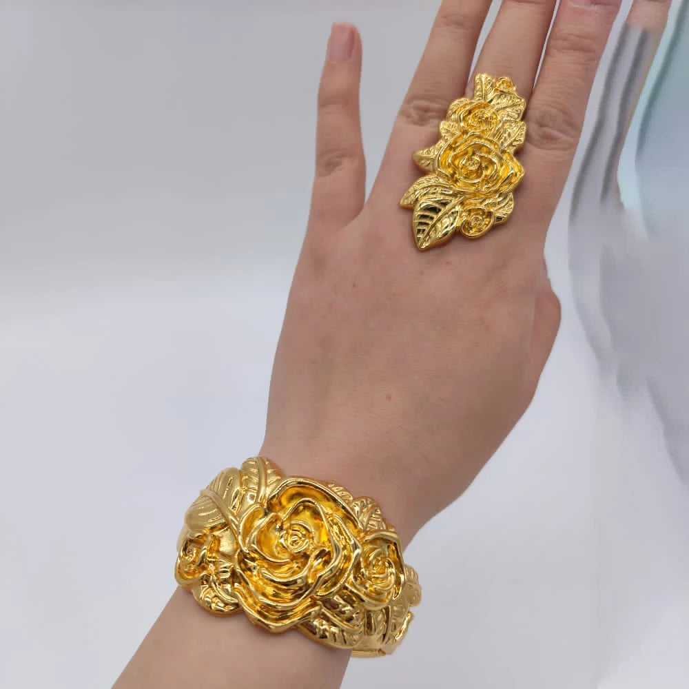 Color Bangles for Women, 15-Style African Fashion Bracelets, Ethiopian Arabic Wedding Charm Hand Luxury Jewelry G