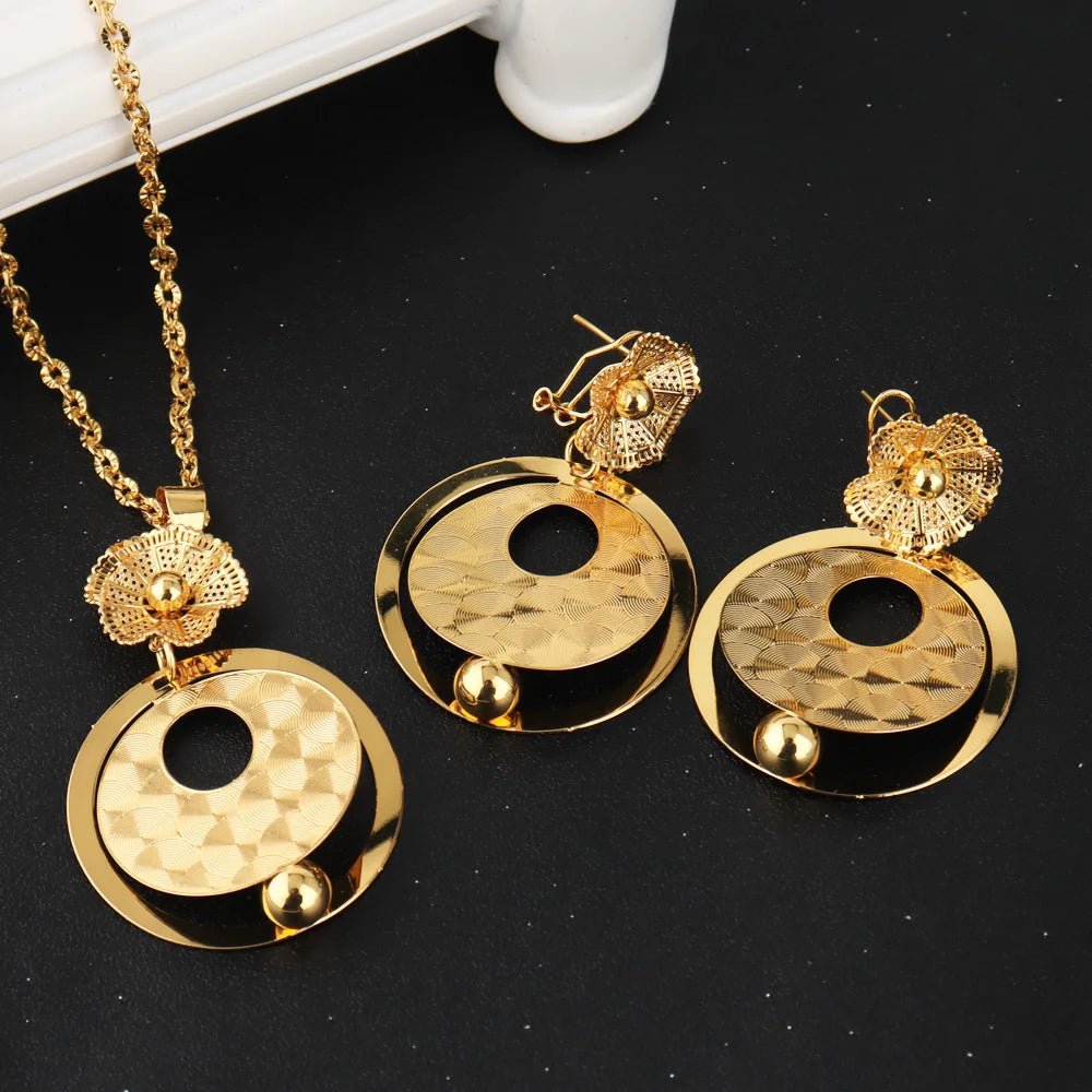 Retro Waterproof Stainless Steel Pendant Necklace Gold Color Thick Chain Ancient Egypt Amulet Family & Friend Jewelry Gift