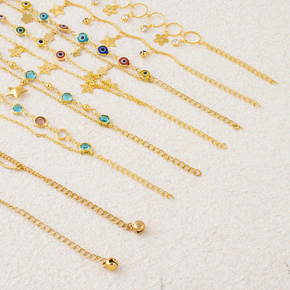 Female Heart Anklets Bracelet Sandals Foot Jewelry Leg New Anklets on Foot Bracelets for Women Leg Chain Jewelry Accessories