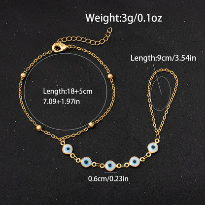 women foot jewelry Stainless Steel Luxury Shiny Zircon Anklets Bracelet 18K Plated Waterproof Statement Jewelry Gift New