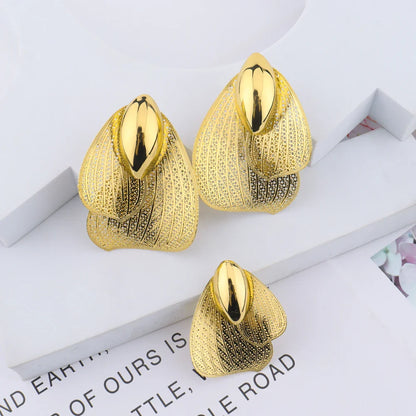 Yueming earrings exclusive design african popular luxury african unique design for wedding