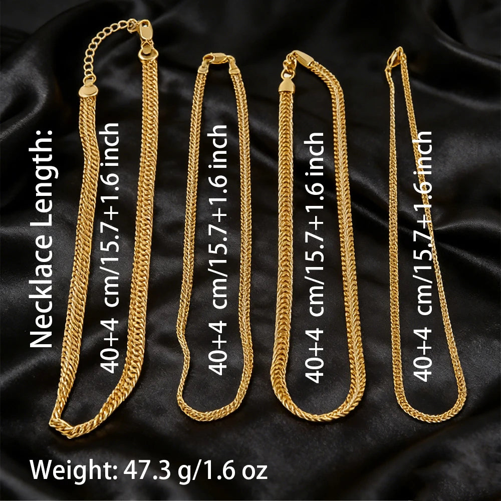 Plated Italian Dubai Style Bangle Ring Bracelet Jewelry Set for Women, Festive Gift