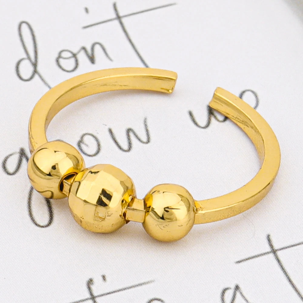 Exquisite Earrings Bracelets Necklace and Ring For Women Distinctive Gold Color Jewellery Set For Party Women's Day Mother's Day