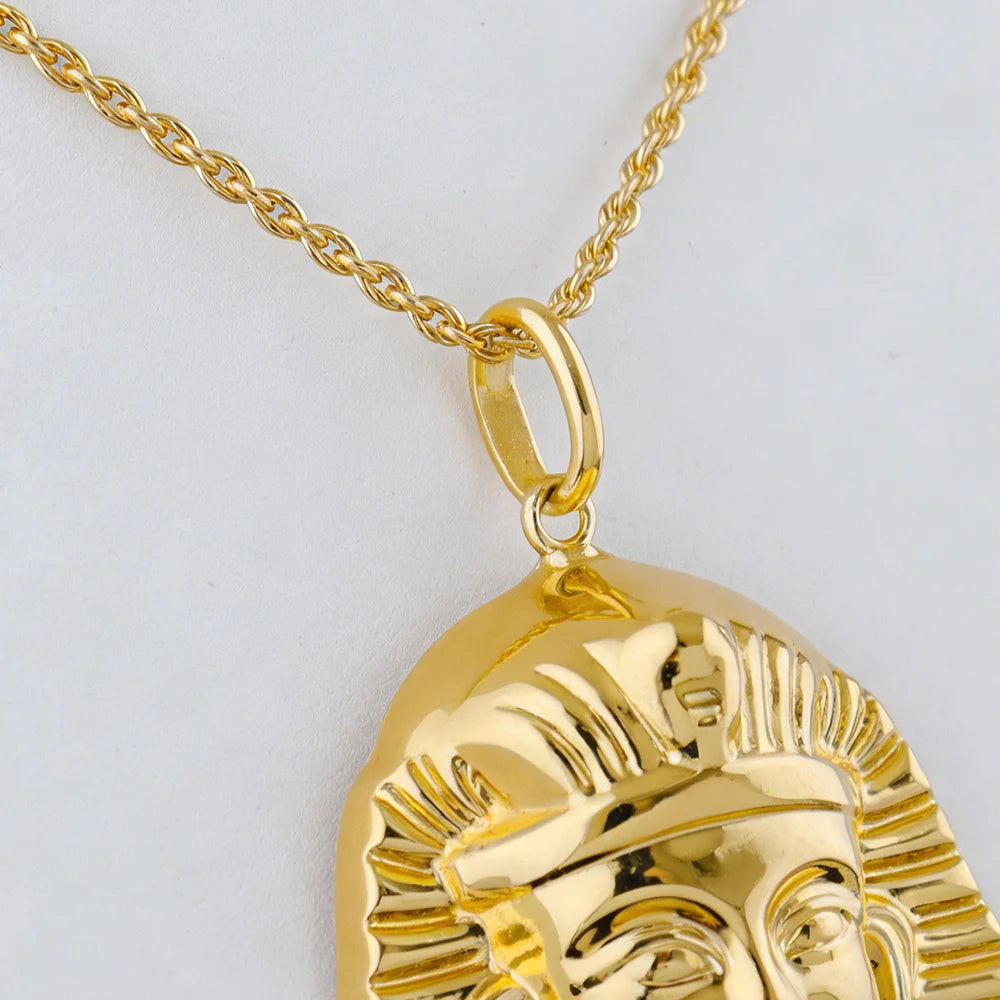 new fashion pendant Hip Hop Punk Style women men pendant 18K Gold Plated Stainless Steel african map fashion style pendant Gift