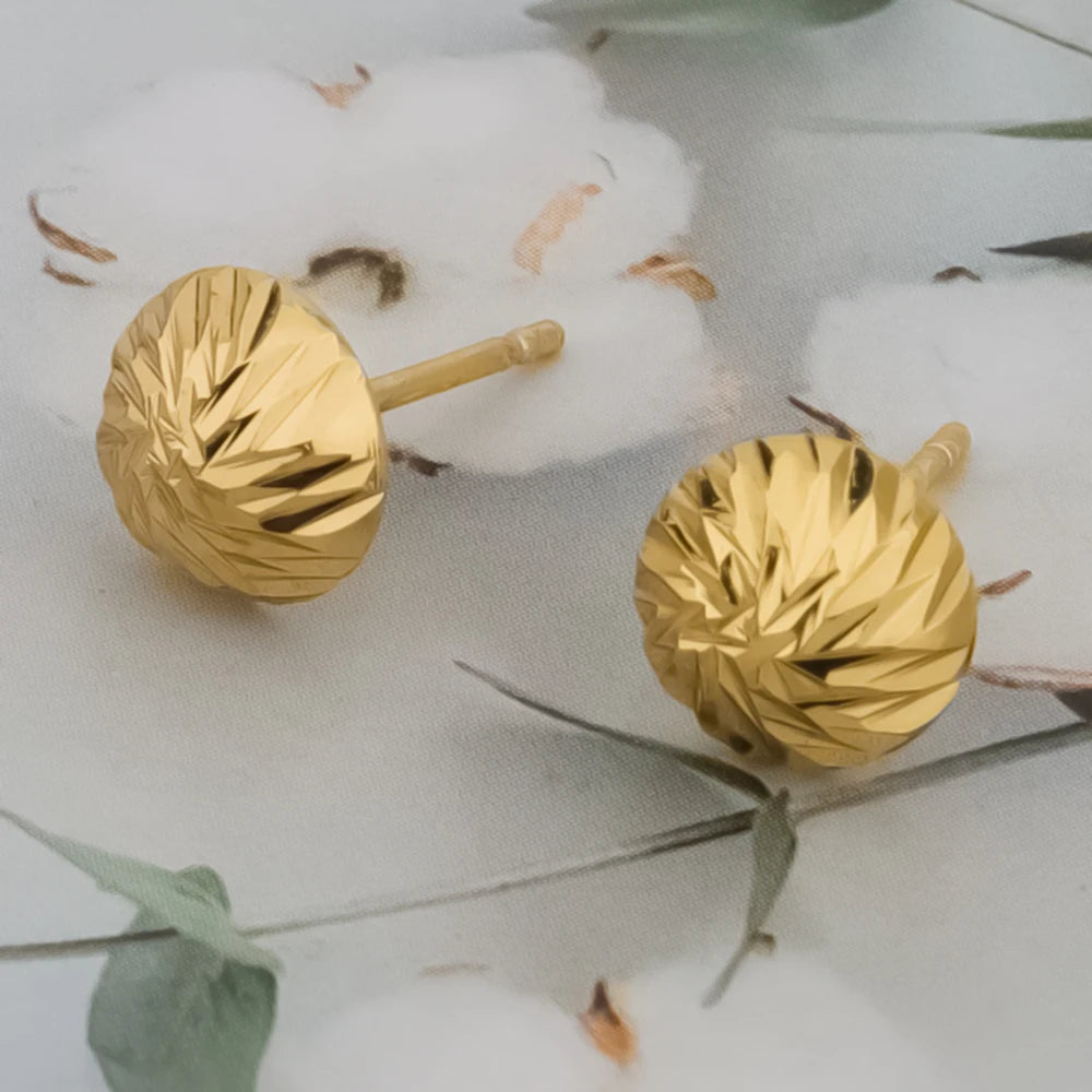 Dubai Gold Color Small Beads Necklace Earrings Fashion Charms Ball Sets for Women/Girls Ethioipian Jewelry African Indian Gift