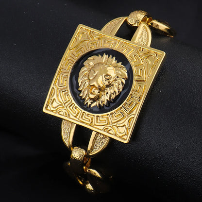 Hot Sale Fashion Ladies Jewelry Set for Women Simple Fashion Jewelry Accessories Face Design Large Square Ring Luxury Gift
