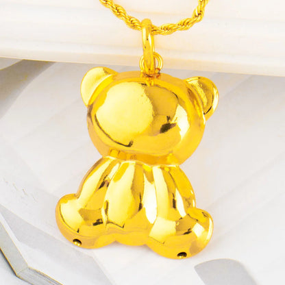 YM Luxury Pendant Series of Bears Dubai Hip Hop Women Men Popular Necklace Pendant DIY Jewelry Gift  for Mother's Day Party