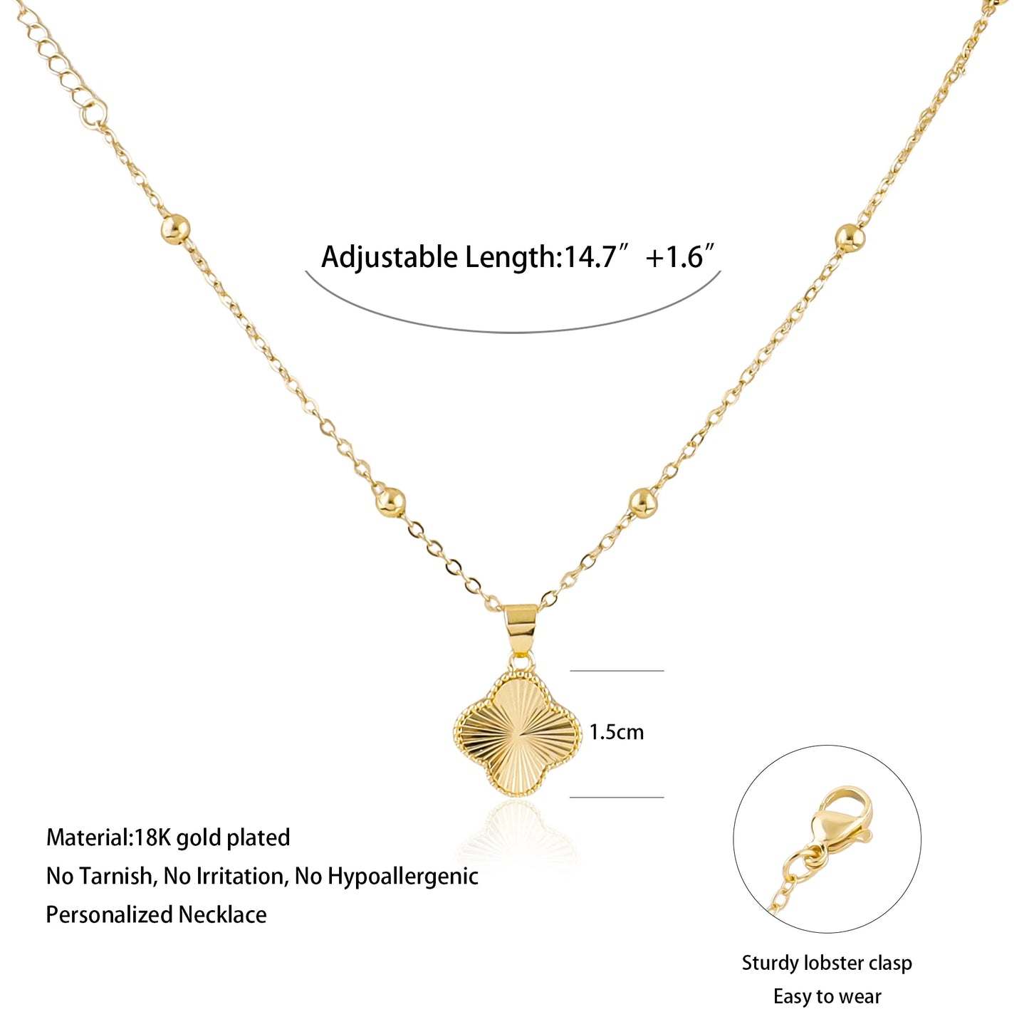 Romantic 2Pieces Jewelry Set Pendant Necklace Earrings Perfect for Women Brides Weddings Gifts and Girls' Birthdays