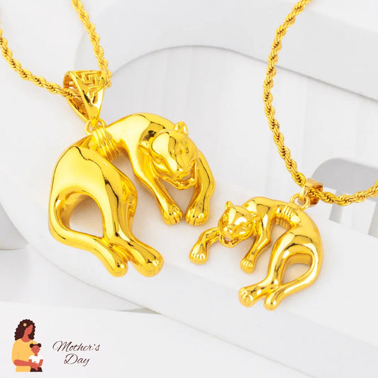 YM Fashion Pendant Series of Leopard Dubai Hip Hop Women Men Popular Necklace Pendant Luxury Jewelry Gift for Mother's Day Party