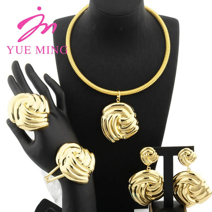 Yueming Classic Wedding Jewelry Set