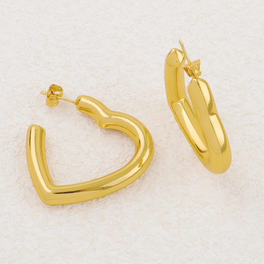 French Gold Plated Weaving Women's Jewelry Set - Necklace Chain Charms Earrings for Classic Daily Wear Date Party Wedding Gift