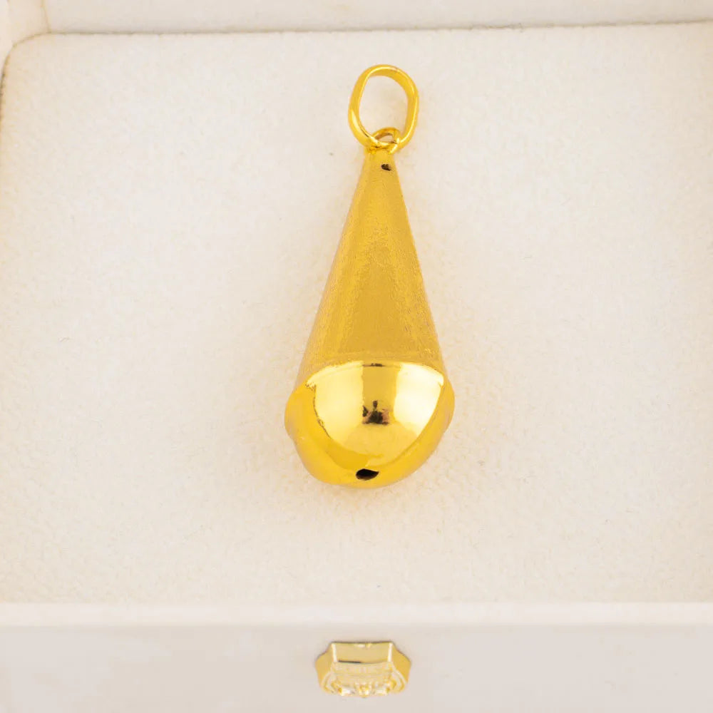 Gold Color Fashion Lion Water droplet Shape Pendant for Necklaces Copper Gold Plated Jewelry Accessories Wholesale