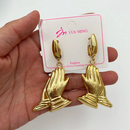 Dubai Jewelry Sets For Women Large Earrings and Pendant Necklace 2Pcs Set Nigeria Bridal Weddings Party Accessory Gifts