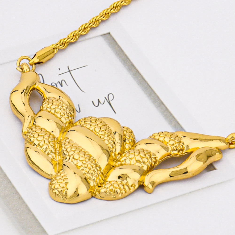NKLS Dubai Bride Jewelry Set for Women: Honorable Necklace, Earrings, Ring & Bangle Gift for Wedding Party Anniversary