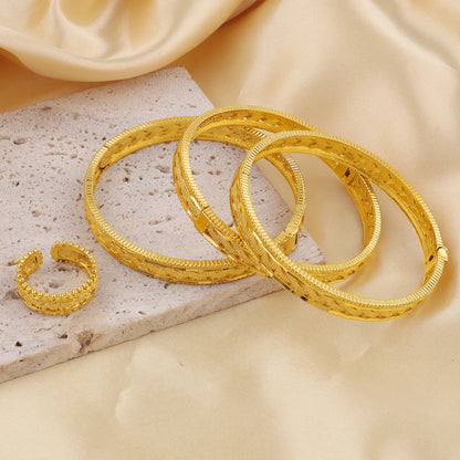 Fashion 18K Gold Plated bohemian bracelet color dubai bracelet For Women Party & Wedding Jewelry Gift free shipping