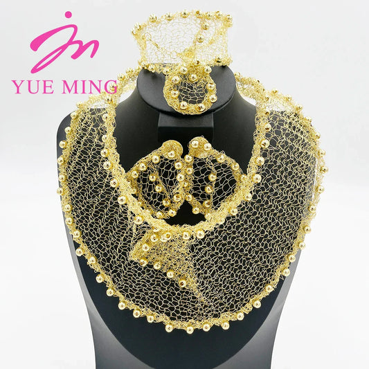 Yueming Luxurious Wedding Jewelry Set