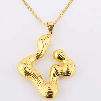 Wave Earrings & Necklace Set for African Women, Luxury Gift for Wedding Valentine Party, Elegant Jewelry Women Set